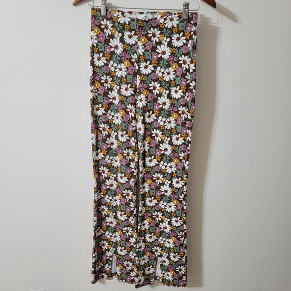 Hollister Floral Flare Leggings Size Small - Picture 4 of 9